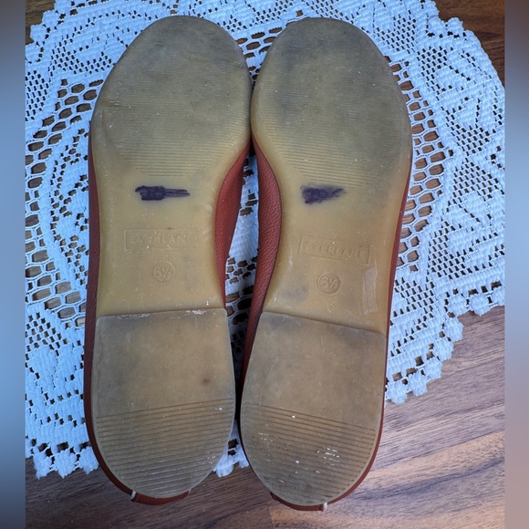 Everlane Chestnut Leather Loafers The Day Glove 6.5 - Picture 6 of 8